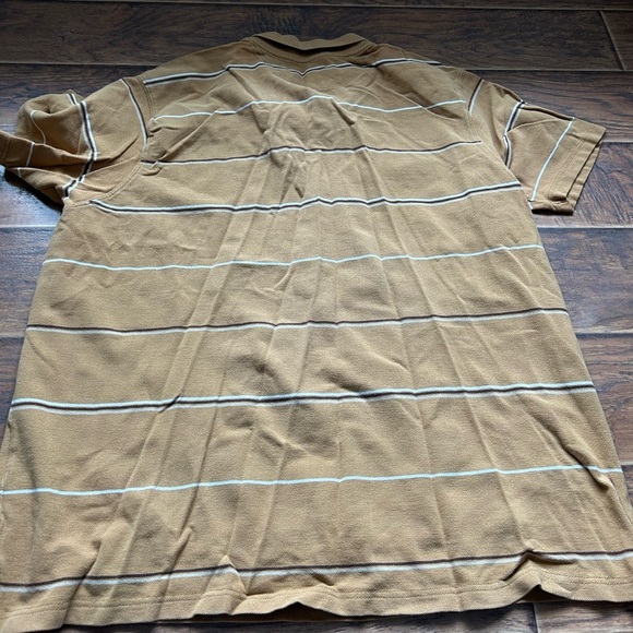 Champs Brown Striped Collared Shirt Size 4X - Picture 3 of 3